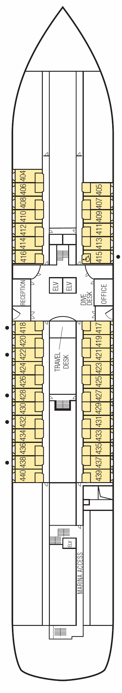 Deck 4 Deck Plan